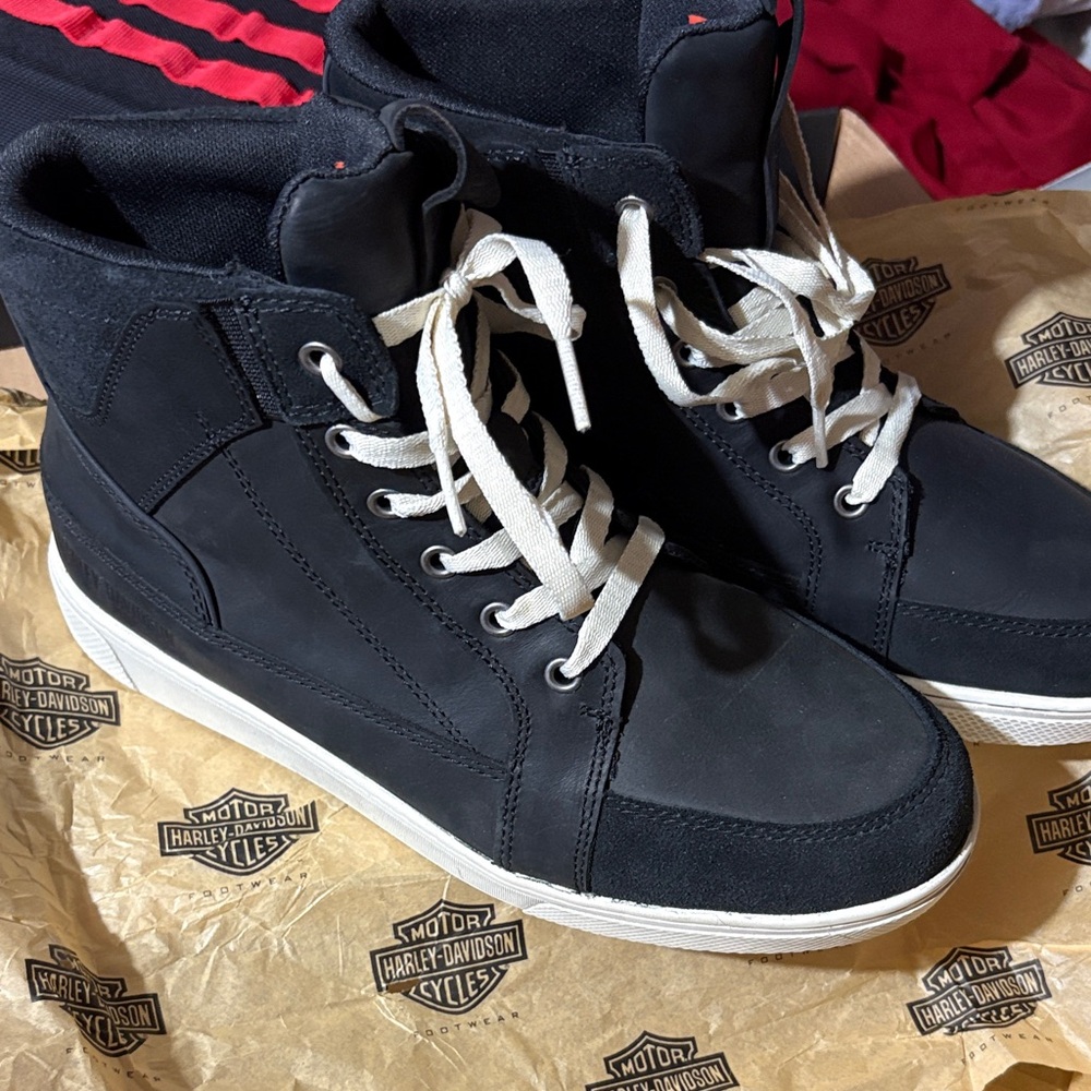 Brand New Harley-Davidson Black High-Top Women’s Shoes